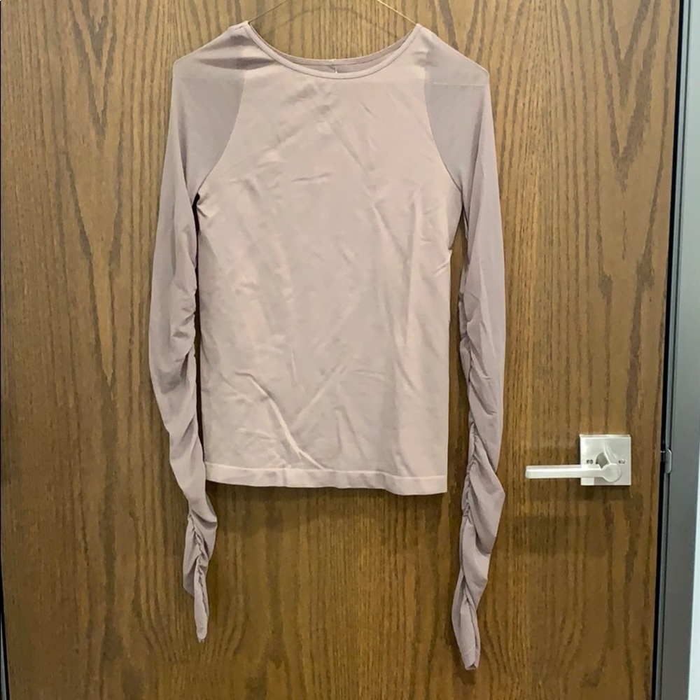 NWT Sheer Sleeve Free People Top